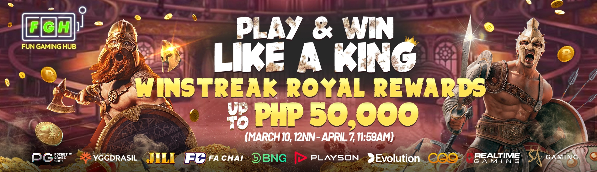 Play & Win Like a King